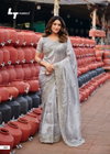 Jimmy Vol 6 By LT Pn Cloud Party Wear Saree Wholesalers In Surat
